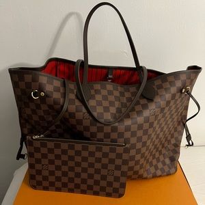 Authentic Louis Vuitton large Neverfull tote.